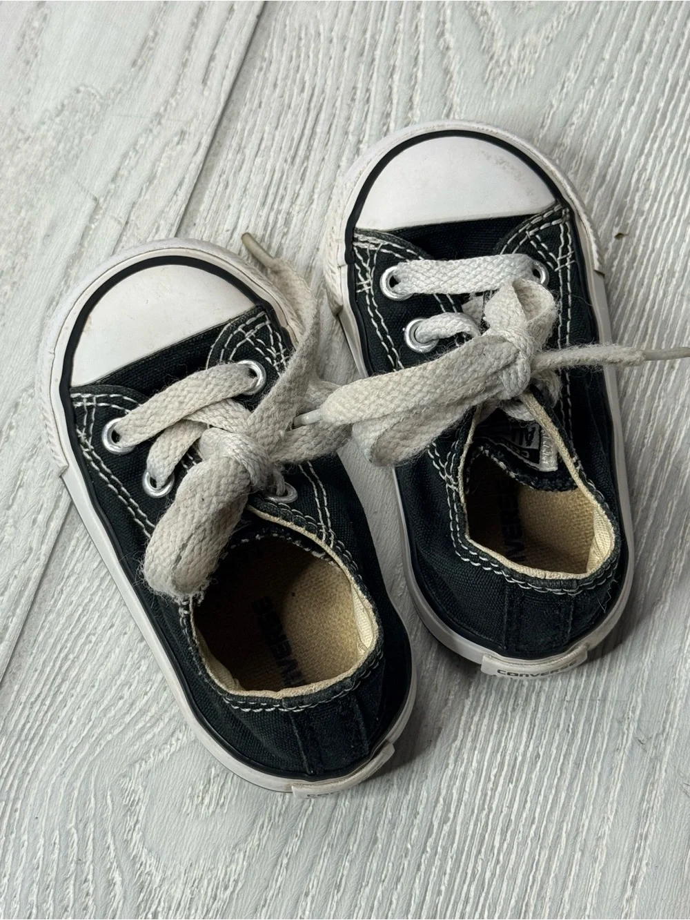 Toddler Converse Chuck Taylor All Star low-top sneakers in black